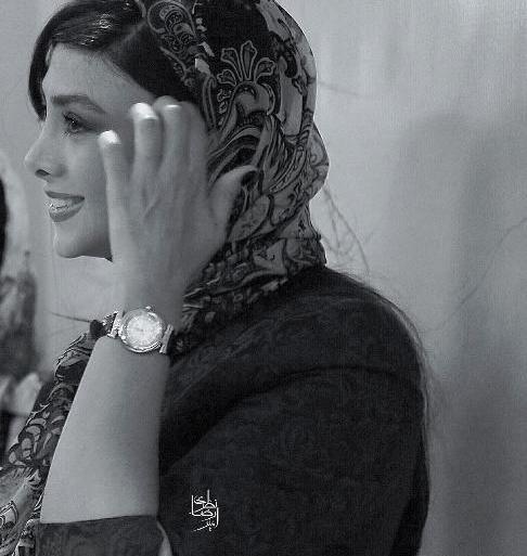 عکس کمیاب آزاده صمدی