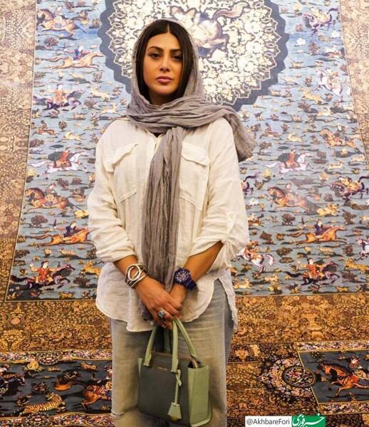 عکس کمیاب آزاده صمدی