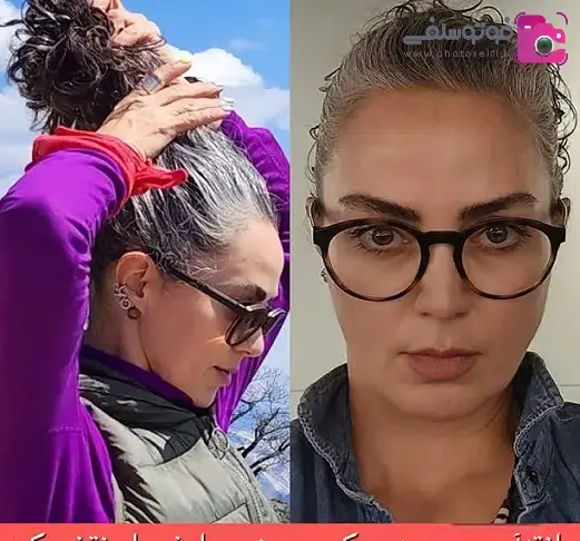 عکس بی حجاب حنانه احدی