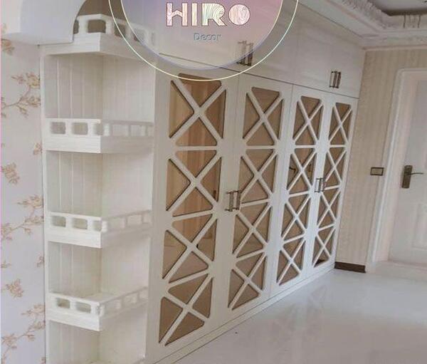 عکس کمد دیواری در پذیرایی
