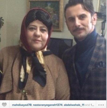 عکس با حجاب رابعه اسکویی