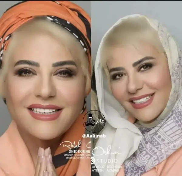 عکس با حجاب رابعه اسکویی