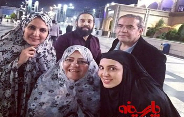 عکس با حجاب رابعه اسکویی