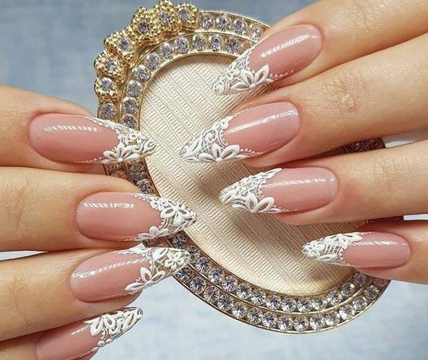 عکس مدل های ناخن عروس ایرانی