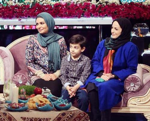 عکس شقایق دهقان و مادرش