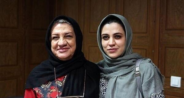 عکس خانوادگی گیتی معینی