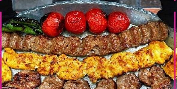 عکس چلو کباب ایرانی