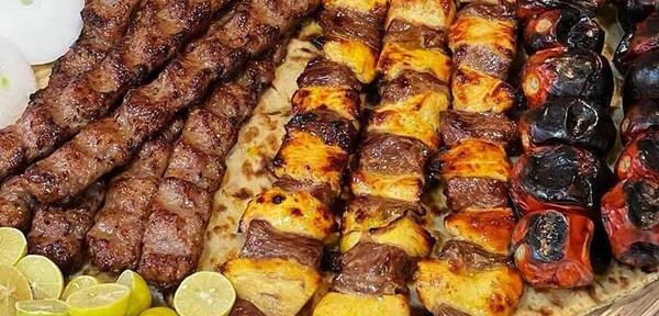 عکس چلو کباب ایرانی