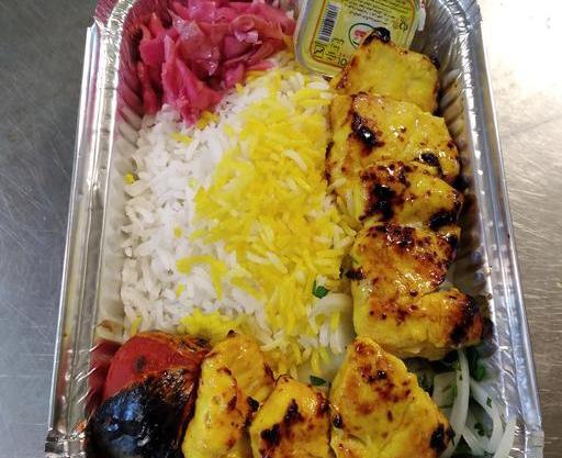 عکس چلو کباب ایرانی