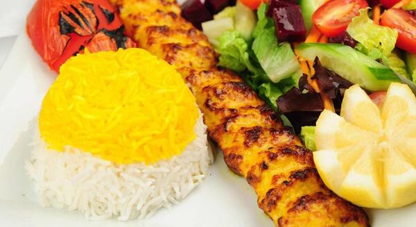 عکس چلو کباب ایرانی