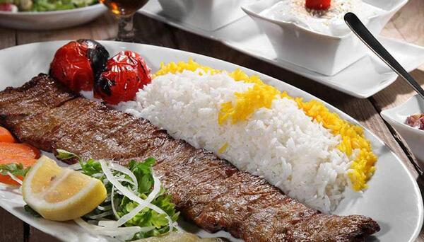 عکس چلو کباب ایرانی