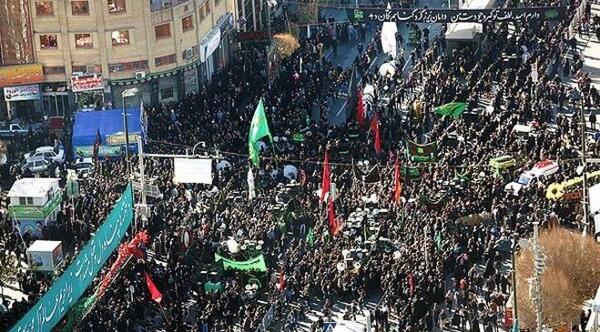 عکس حرم امام رضا در روز شهادتش