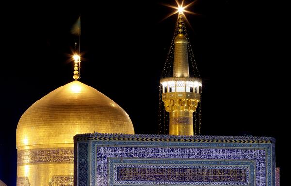 عکس حرم امام رضا در روز شهادتش