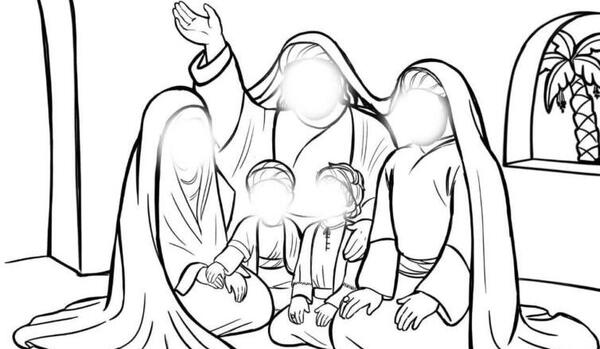 عکس نقاشی امام علی ساده