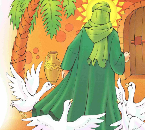 عکس نقاشی امام علی ساده