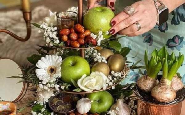 عکس ایده های زیبا برای سفره هفت سین