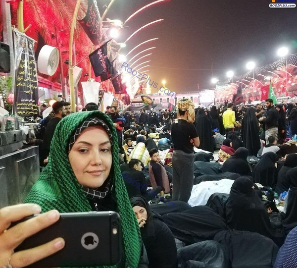 عکس خانم بین الحرمین