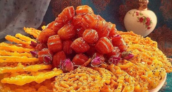 عکس نوشته زولبیا بامیه