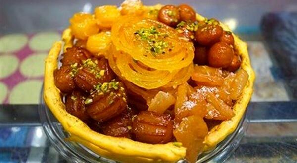 عکس نوشته زولبیا بامیه