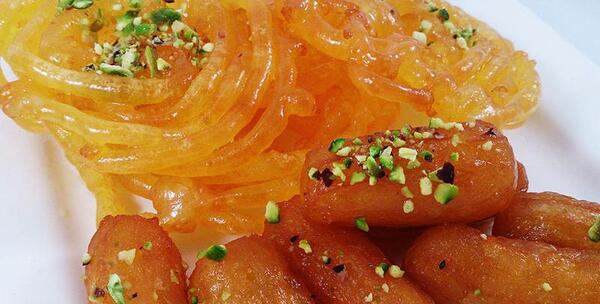 عکس نوشته زولبیا بامیه