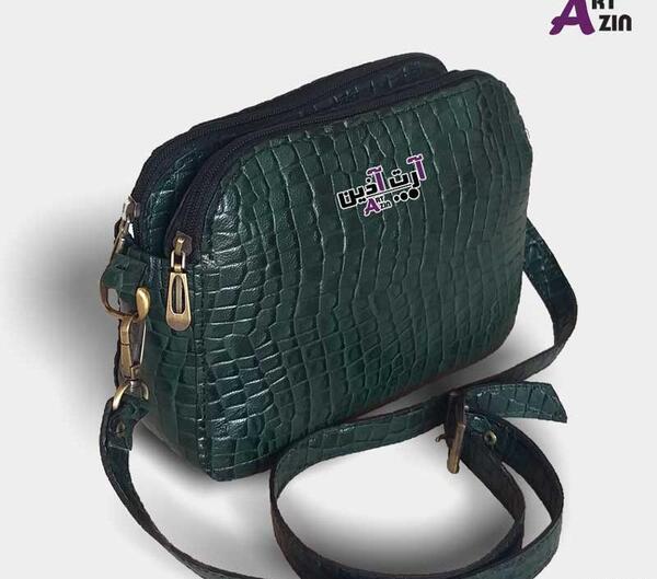 عکس کیف دوشی چرم زنانه
