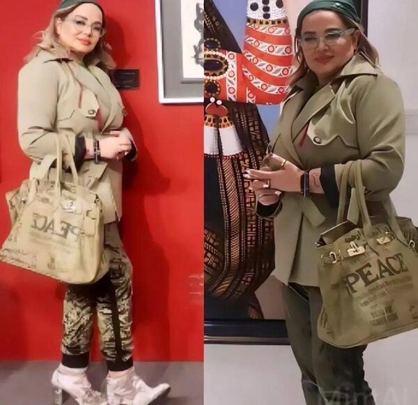 عکس با حجاب بهاره رهنما