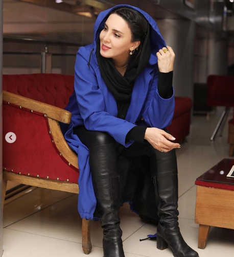 عکس لیلا اوتادی با حجاب