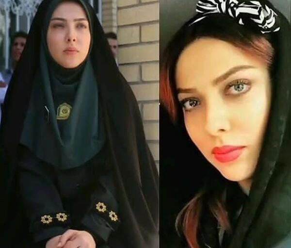 عکس لیلا اوتادی با حجاب