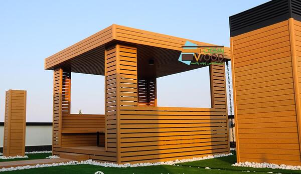 عکس آلاچیق زمستانی
