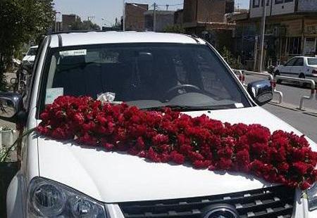 عکس ماشین شاسی بلند عروس