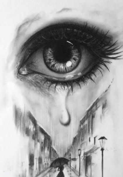 عکس چشم غمگین برای پروفایل