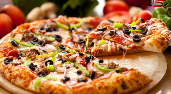 عکس نوشته طنز پیتزا