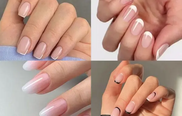 عکس مدل ژلیش ناخن طبیعی کوتاه