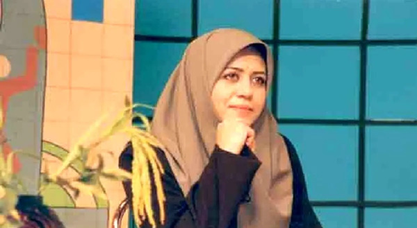عکس خانم طاهری مجری شبکه آموزش