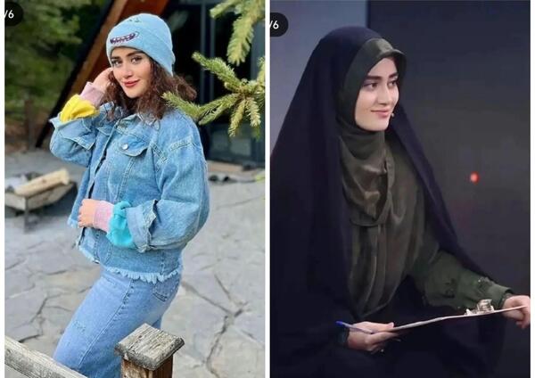 عکس خانم طاهری مجری شبکه آموزش