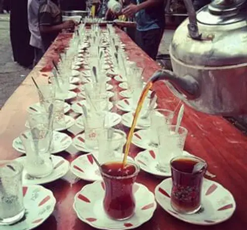 عکس چای اربعین