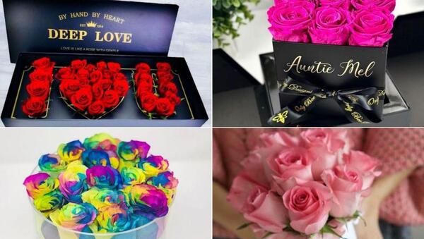 عکس گل طبیعی تو ماشین