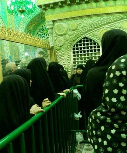 عکس امام حسین زیارت
