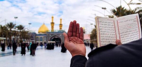 عکس امام حسین زیارت