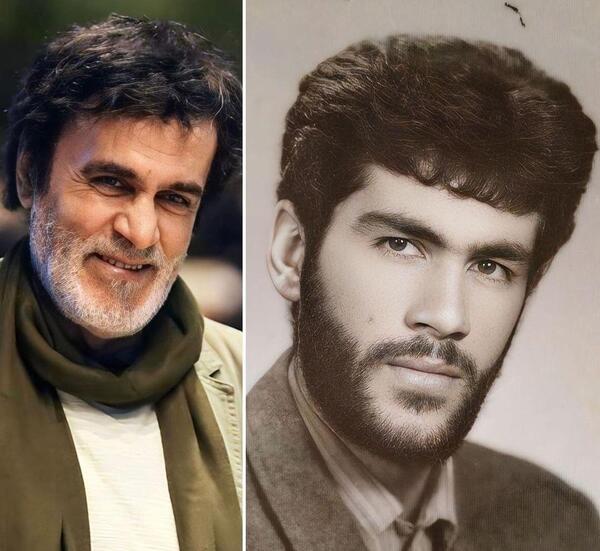 عکس های جوانی حبیب رضایی