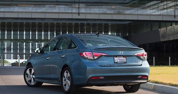 عکس ماشین hyundai sonatahybrid