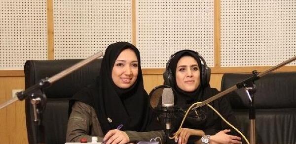 عکس مجری رادیو جوان فاطمه صداقتی