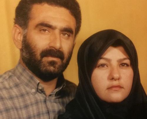 عکس حدیث چهره پرداز و همسرش
