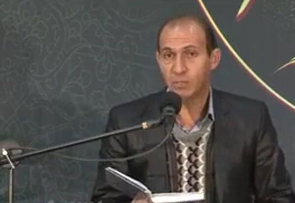 عکس سوتی شهردار بم از دست دادن