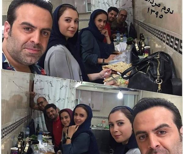 عکس یلدا و فرزین در فیلم هشت ونیم دقیقه
