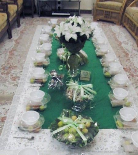 عکس سفره امام حسن