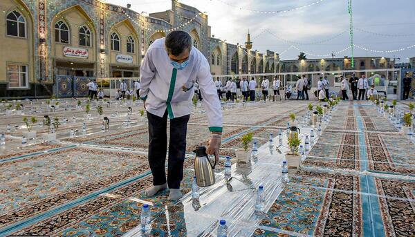عکس سفره امام حسن