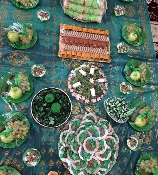 عکس سفره امام حسن
