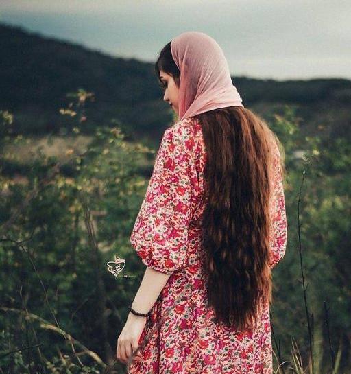 عکس پروفایل دخترونه با شال شیک