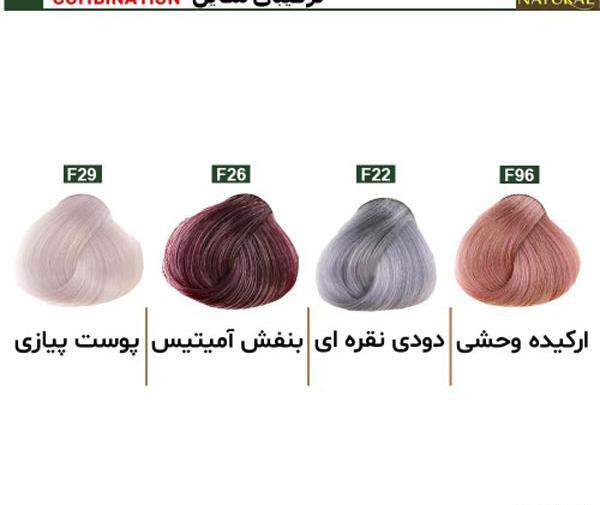 عکس رنگ مو ترکیبی